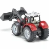 Трактор Siku 1484 Massey Ferguson с фронтальным погрузчиком