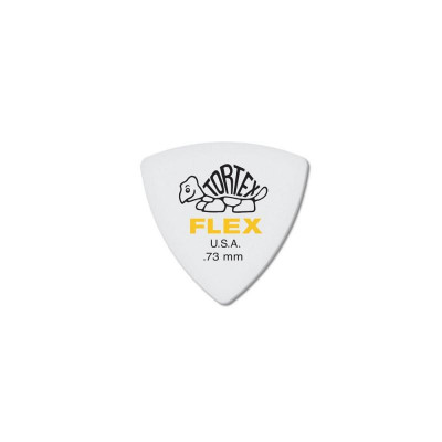 DUNLOP 456P.73 Tortex Flex Triangle набор медиаторов 0.73 6 шт