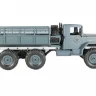 Радиоуправляемая машина MN MODEL военный грузовик (серый) 6WD 2.4G 1/16 RTR