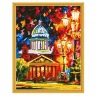 Алмазная мозаика с нанесенной рамкой 40х50 АФРЕМОВ. ИСААКИЕВСКИЙ СОБОР (25 цветов)