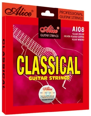 Alice A108-N Комплект струн для классической гитары
