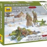 Советские пулемётчики в зимней форме 1/72
