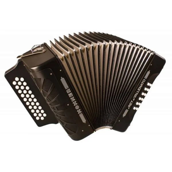HOHNER El Rey del Vallenato BbEbAb Black (A4962) аккордеон