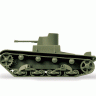 Сборная модель ZVEZDA Советский огнеметный танк Т-26, 1/100