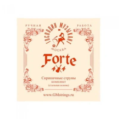 Струны для скрипки 4/4 Господин музыкант Forte комплект
