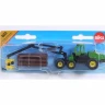 Трактор Siku 1652 John Deere с манипулятором