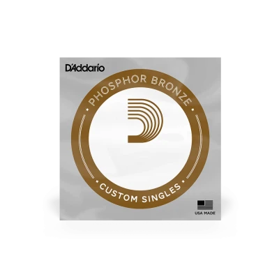 Одиночная струна для акустической гитары 21 D'Addario PB021