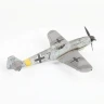 Сборная модель ZVEZDA Немецкий истребитель Мессершмитт Bf-109F2 (сборка без клея), 1/72