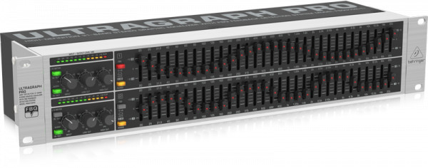Графический эквалайзер Behringer FBQ3102HD 2-канальный 31-полосный