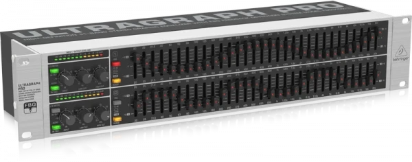 Графический эквалайзер Behringer FBQ3102HD 2-канальный 31-полосный