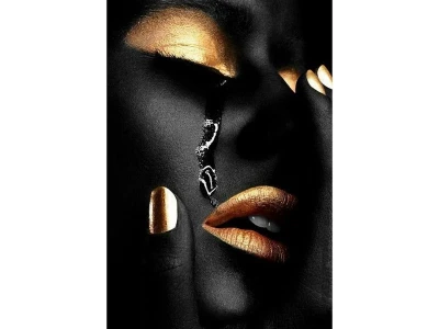 Картина мозаикой 40х50 ЗОЛОТАЯ (квадр. эл-ты) (24 цвета)