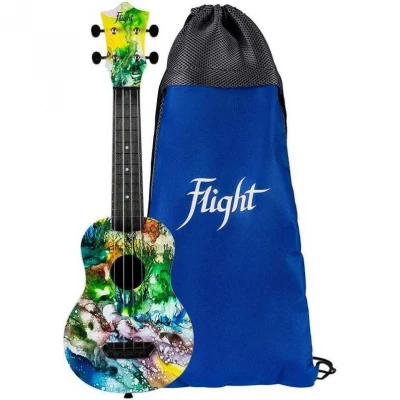 Укулеле сопрано FLIGHT ULTRA S-42 Underwater чехол в комплекте