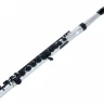 NUVO Student Flute (Silver/Black) флейта студенческая из пластика с удлинённым клапаном Соль