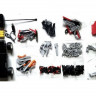 Р/У конструктор Qihui Mechanical Master 2 в 1 Спорткары (326 деталей)