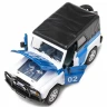Машина "АВТОПАНОРАМА" УАЗ-469 1/24 в/к 22*12*11 см, бело-синий