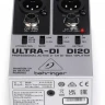 Директ бокс Behringer DI20 2-канальный активный/ сплиттер