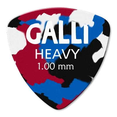 Медиатор GALLI A-185H жесткий 1,00 mm 1шт