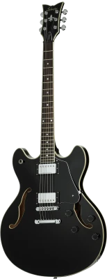 Schecter VINTAGE CORSAIR T.O.M. BLK полуакустическая гитара