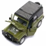 Машина "АВТОПАНОРАМА" УАЗ-469 1/24 в/к 22*12*11 см, защитный-зеленый