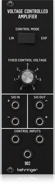 Модуль Behringer 902 VOLTAGE CONTROLLED AMPLIFIER аналоговый VCA