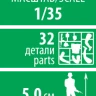 Современные танкисты в парадной форме 1/35