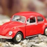 Машина Ideal 1:30-39 Volkswagen Beetle (блест. метал. фиолет.)