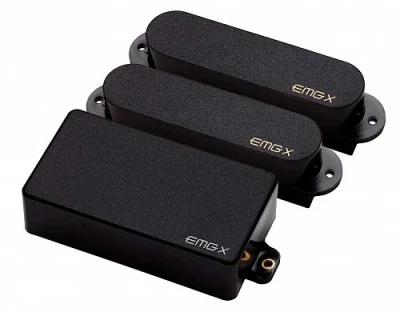 Набор звукоснимателей EMG SAX/SAX/81X для электрогитары активных