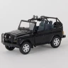 Машина "АВТОПАНОРАМА" УАЗ-469 1/24 в/к 22*12*11 см, черная