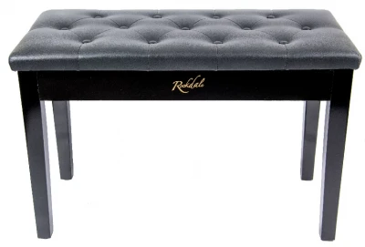 ROCKDALE 5101B банкетка для клавишника, сиденье 74х35 см, выс 50 см, дерево, чёрная