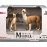 Набор фигурок животных MASAI MARA MM211-134 серии "Мир диких животных": Семья лам, 2 пр.