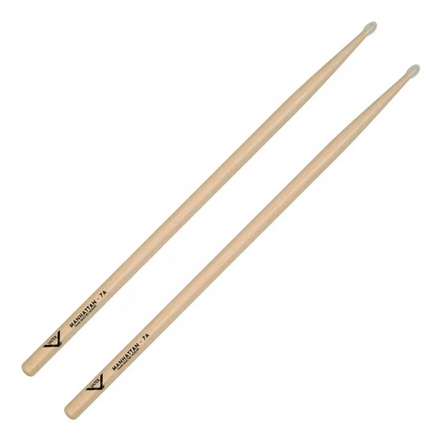Барабанные палочки Vater VH7AN нейлоновый наконечник S.Round орех