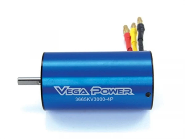 Бездатчиковый бесколлекторный мотор 11T KV3000-5.0 Banana Plug