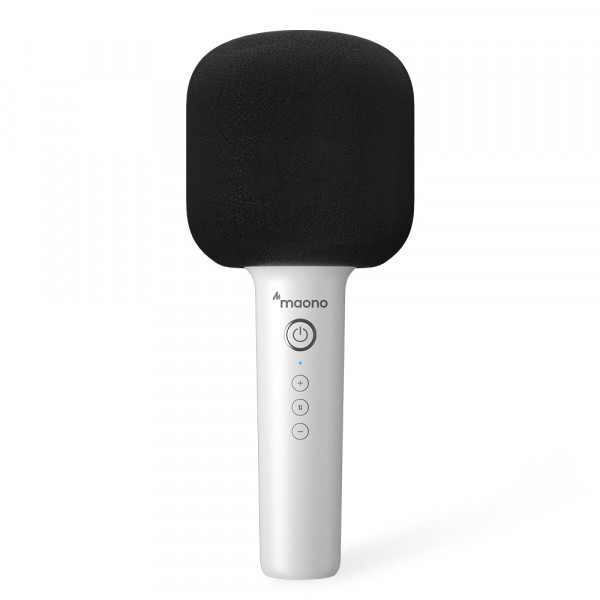 Караоке микрофон Maono MKP100 (white) встроенные динамики