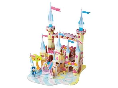 3D пазл из пенокартона КАРАМЕЛЬНЫЙ ЗАМОК (МИНИ СЕРИЯ) (29 деталей)