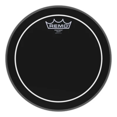 REMO ES-0610-PS Batter, Pinstripe, Ebony, 10'' пластик