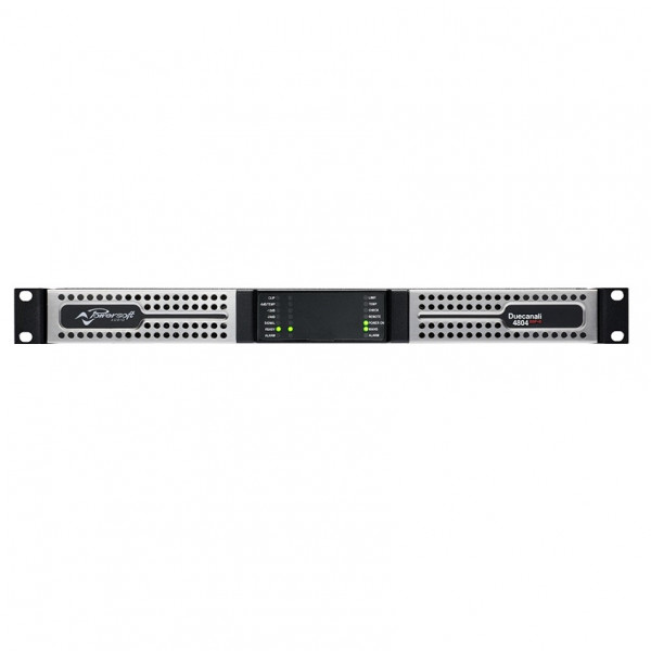 POWERSOFT Duecanali 4804 DSP+D 2-канальный усилитель, DSP/DANTE, 2х3000 Вт / 2Ом, 2х2400 Вт /4Ом