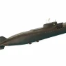 Сборная модель ZVEZDA Российский атомный подводный ракетный крейсер К-141 «Курск», под.набор, 1/350