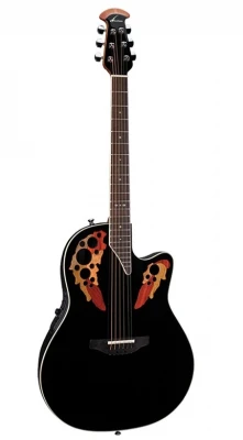 Ovation 2778 AX-5 Standard Elite Deep Contour Cutaway Black электроакустическая гитара