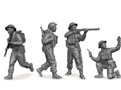 Сборные солдатики ZVEZDA Британская пехота, 1/72
