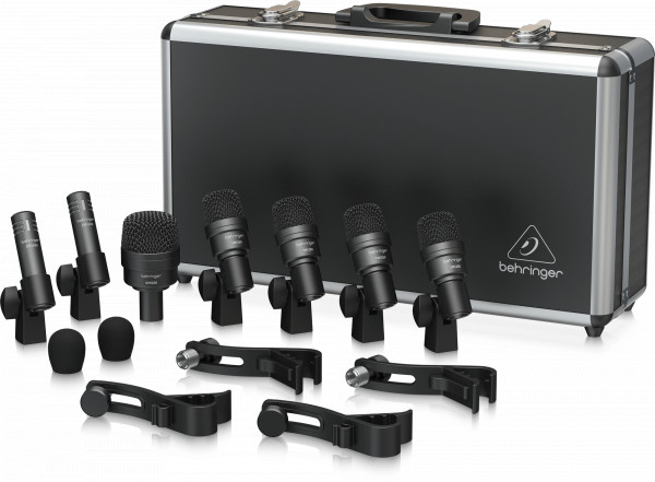 Комплект микрофонов Behringer BC1200 для барабанной установки 7 шт