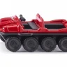 Вездеход Siku 1386 Argo Avenger, 7.2 см, красный