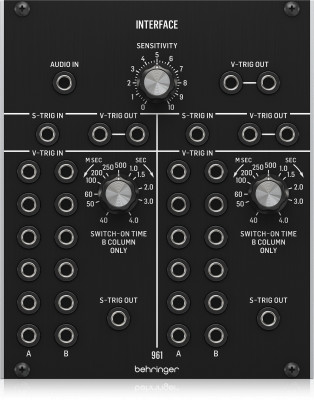 Модуль Behringer 961 INTERFACE Multi Channel Trigger Converter