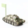 Сборная модель ZVEZDA Советский средний танк Т-34/76 (обр 1940г) , 1/100