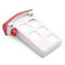 Аккумулятор Li-Po 500mAh, 3,7V для Syma X5UW (красная крышка)