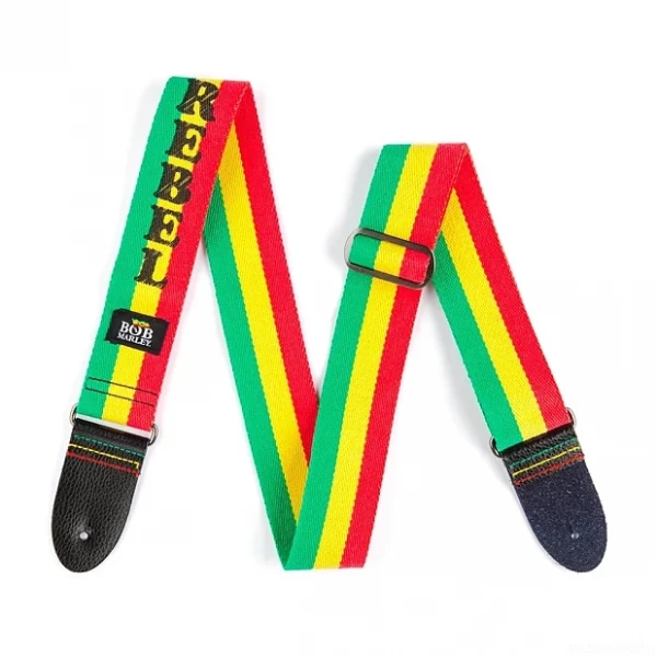 DUNLOP BOB12 Bob Marley Lyric Soul ремень гитарный, хлопок
