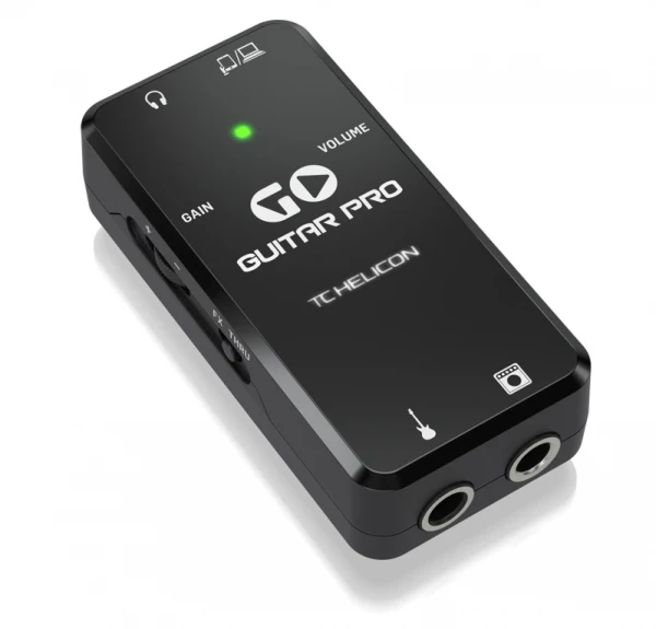 Аудиоинтерфейс TC Helicon GO GUITAR PRO для гитары портативный