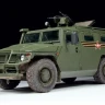 Сборная модель ZVEZDA Российский бронеавтомобиль ГАЗ "ТИГР", 1/35