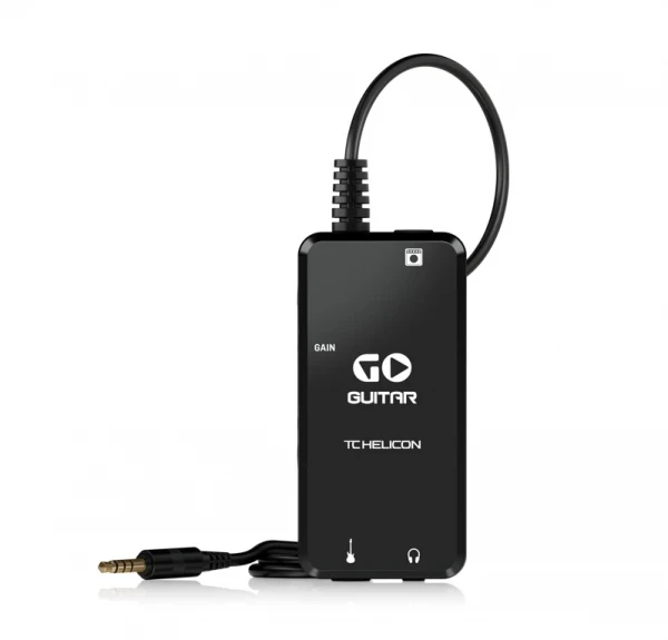 Аудиоинтерфейс TC Helicon GO GUITAR для гитары портативный