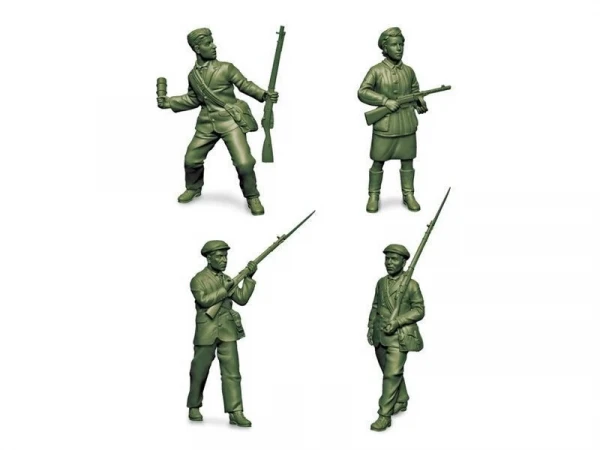 Сборные солдатики ZVEZDA Советское ополчение, 1/72