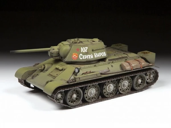 Сборная модель ZVEZDA Советский средний танк Т-34/76 обр. 1942 г., 1/35